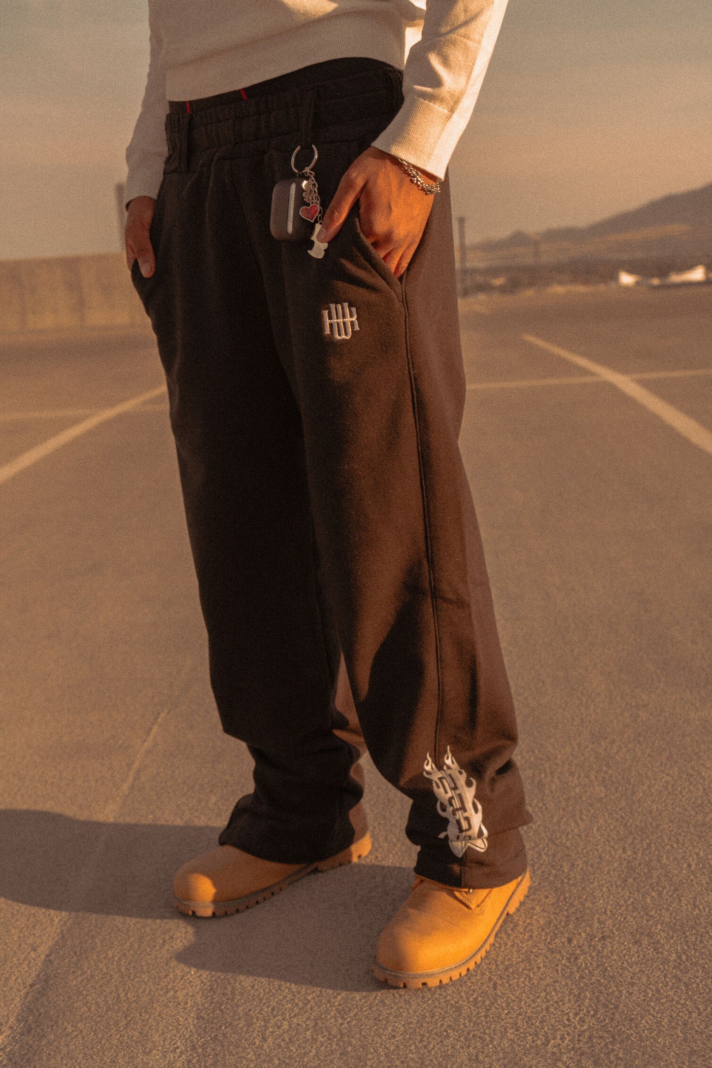 Zip-Cuff Track Pants